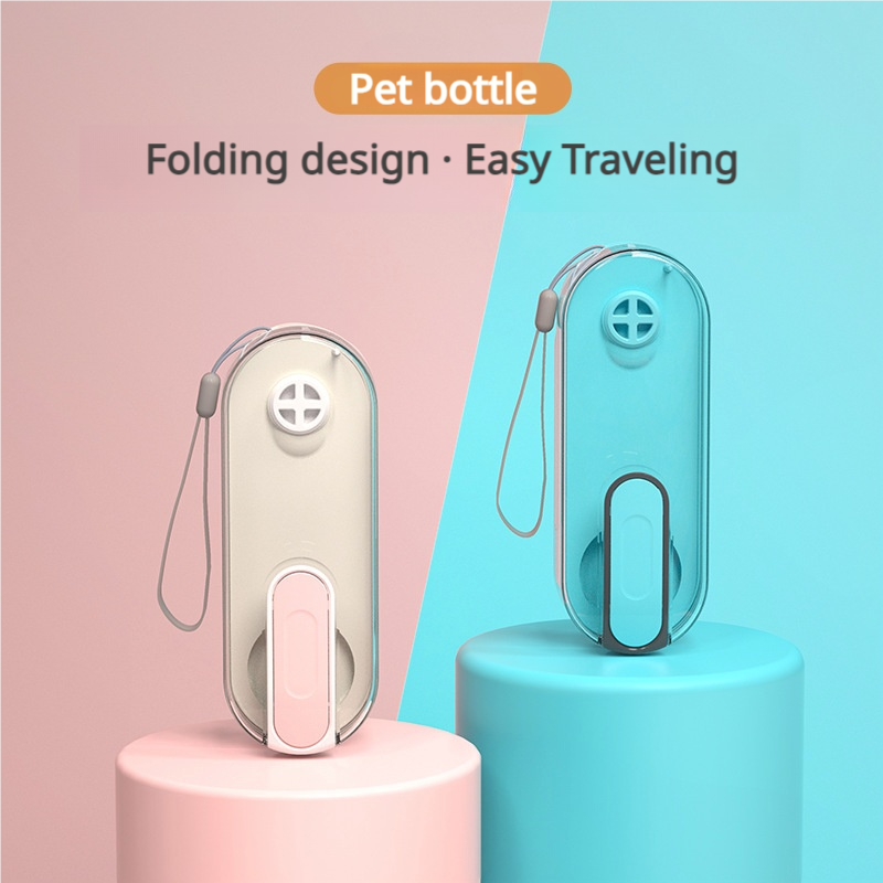 Foldable Dog Water Bottle, Portable, Leak Proof, Outdoor Accessories